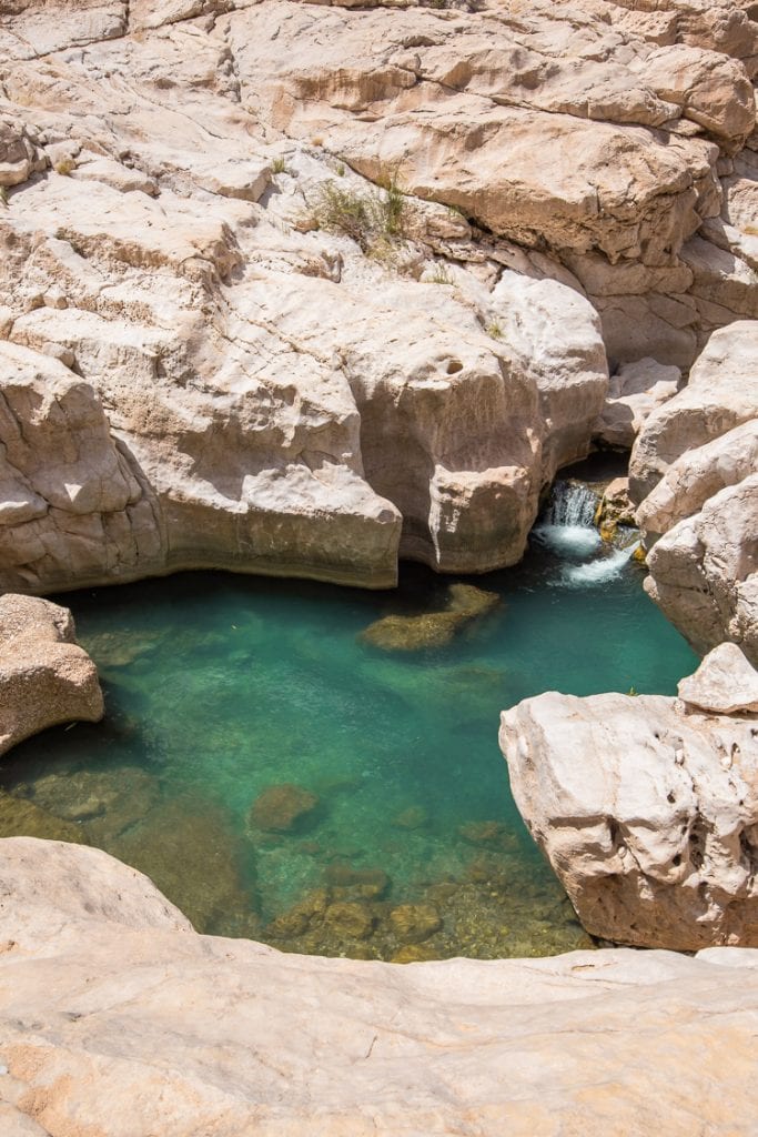 Wadi Shad zwemmen Oman-2