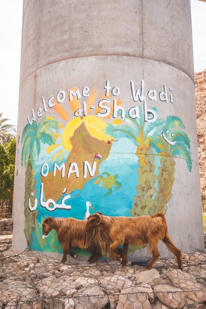 Wadi al shab oman