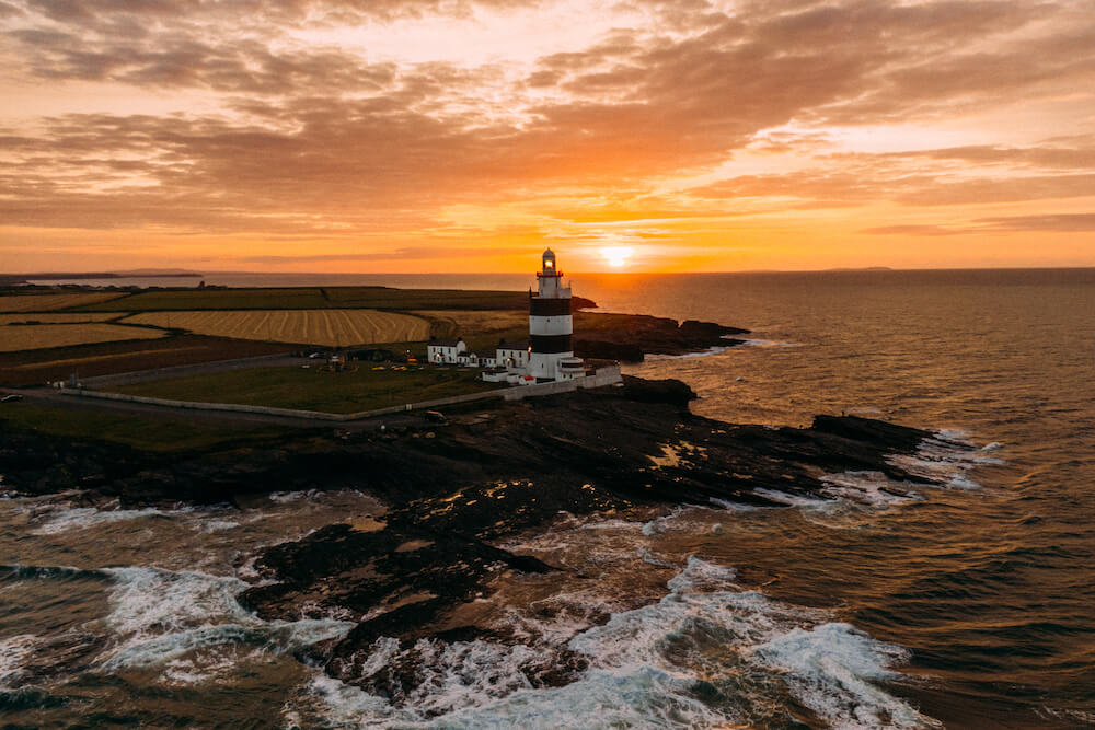 Wales ierland keltische kustroute Hook Lighthouse, Wexford