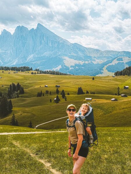 Wandelen met kind Dolomieten