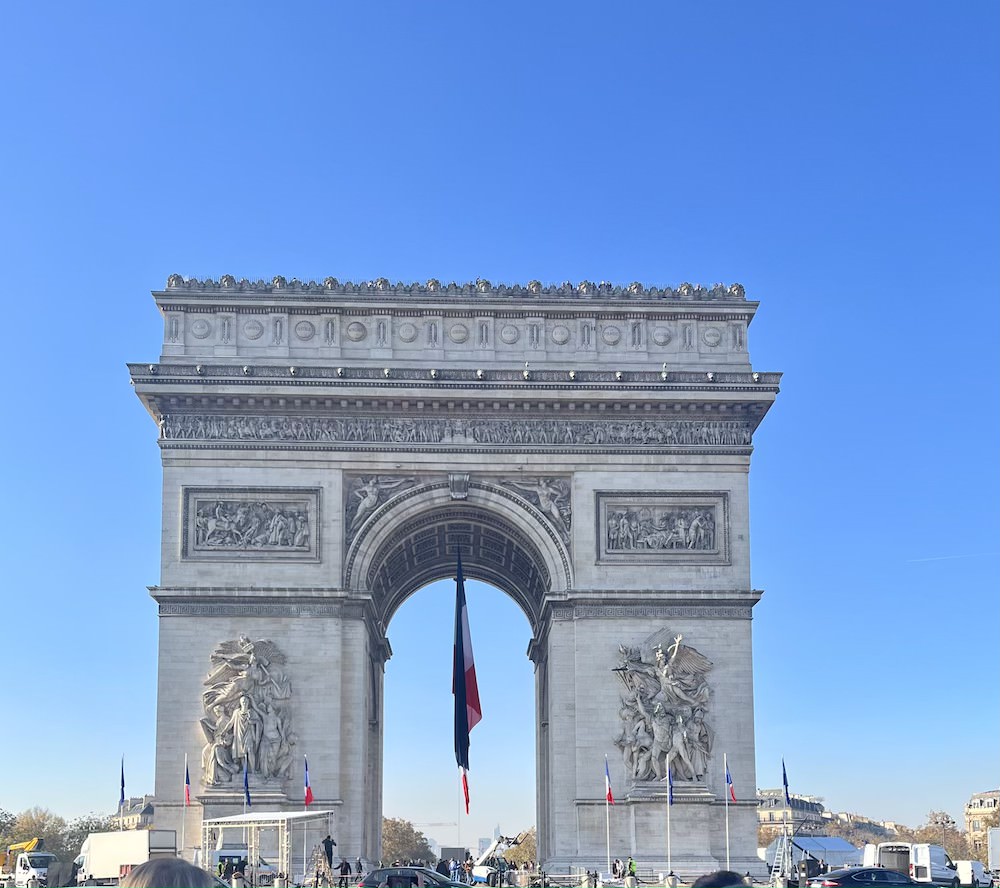 Wandeling Parijs, Paris Arc de Triomphe