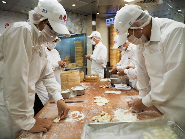 Wat te doen in Taipei dumplings eten din tai fung