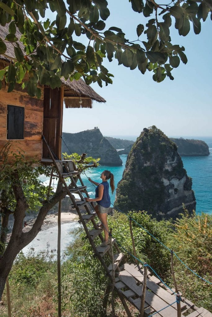 Wat te doen op Nusa Penida Rumah Pohon boomhut
