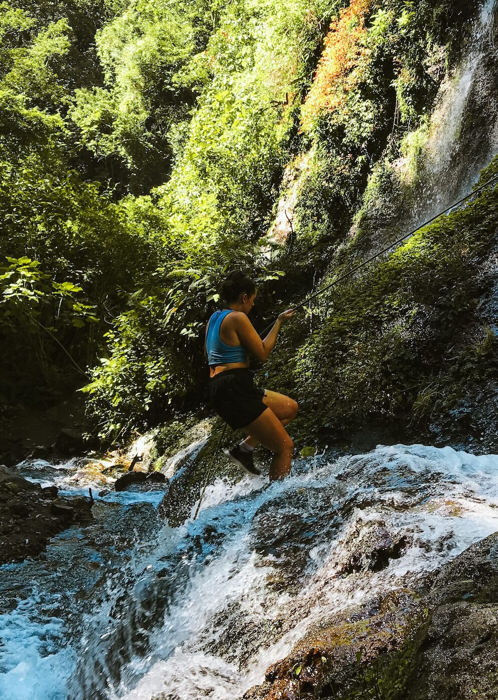 Waterval hike Juayua