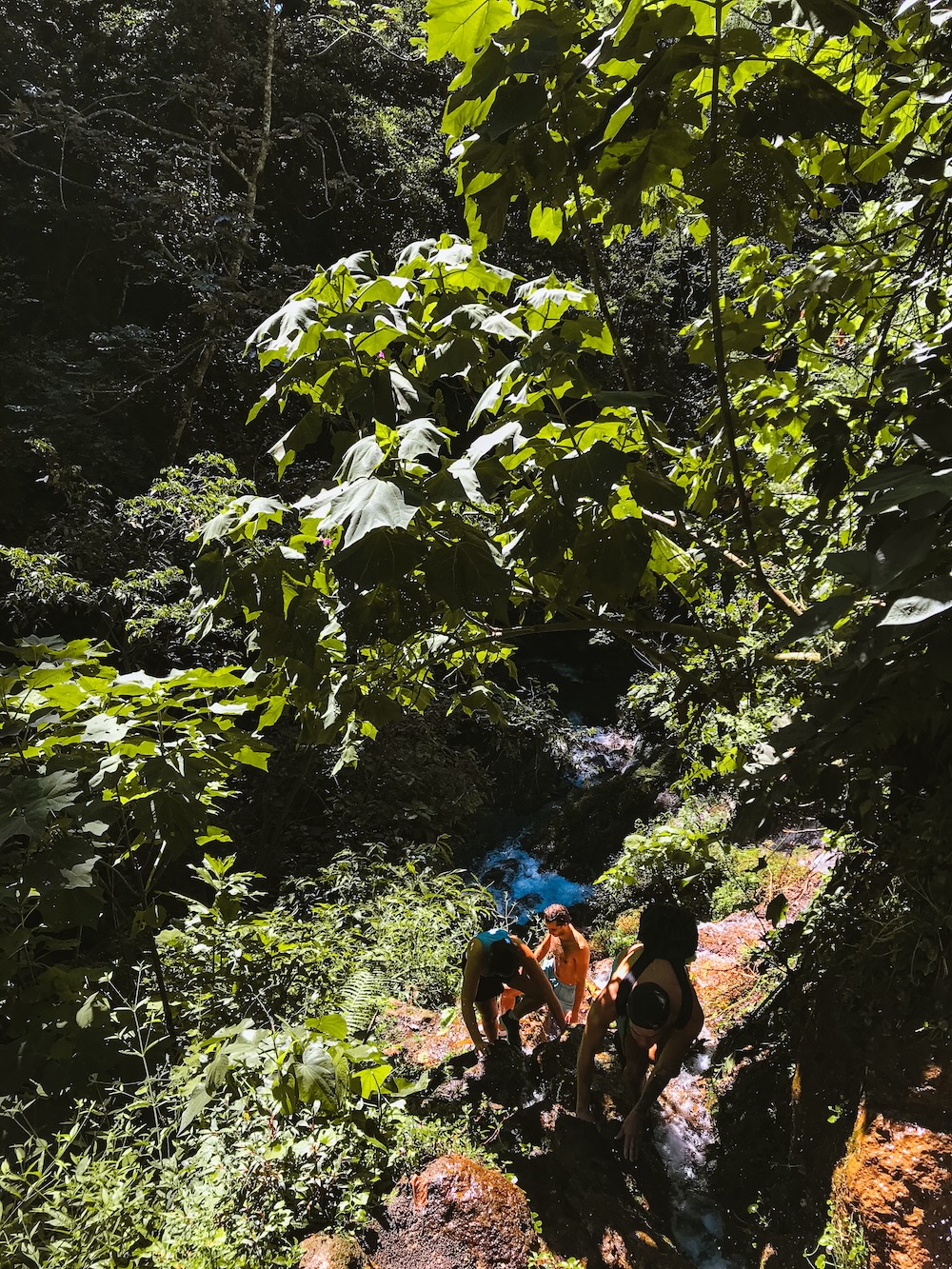 Waterval hike in Juayua
