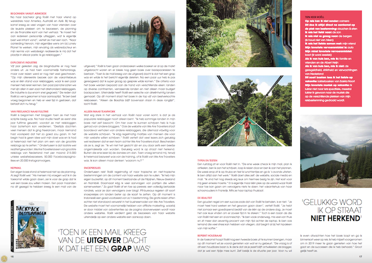 WeAreTravellers Interview Backpack bloggen