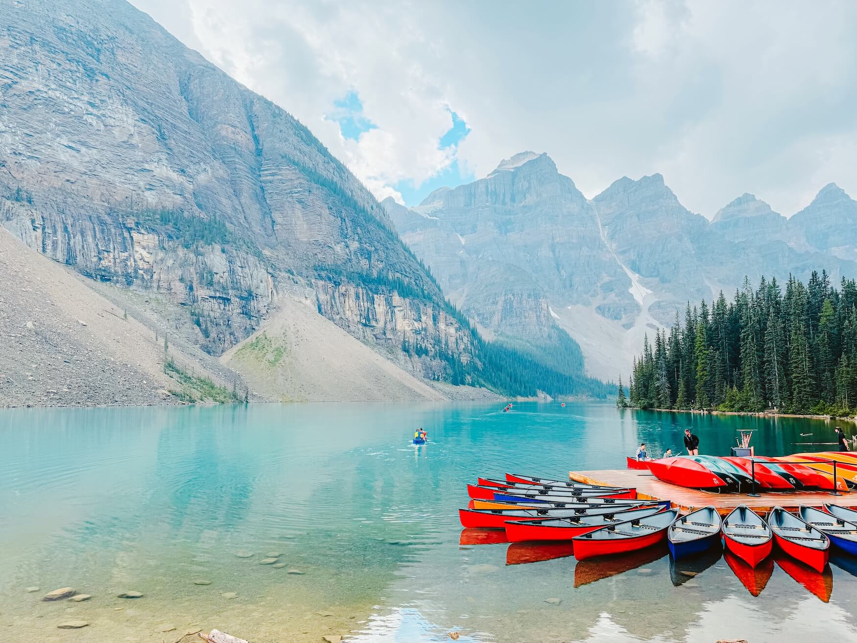West-Canada camperreis, Lake Louise