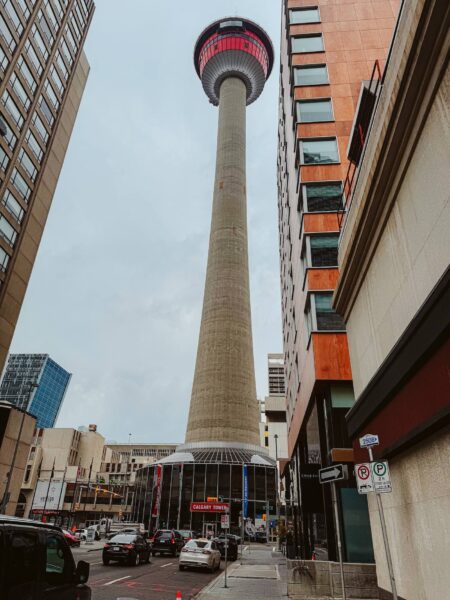 West-Canada camperreis, toren Calgary