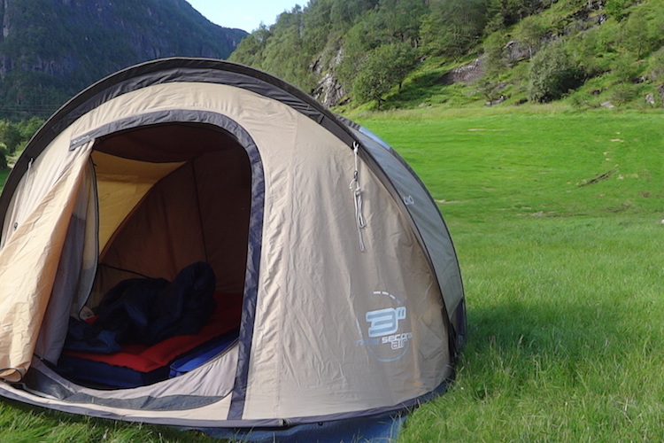 Wild camping europe