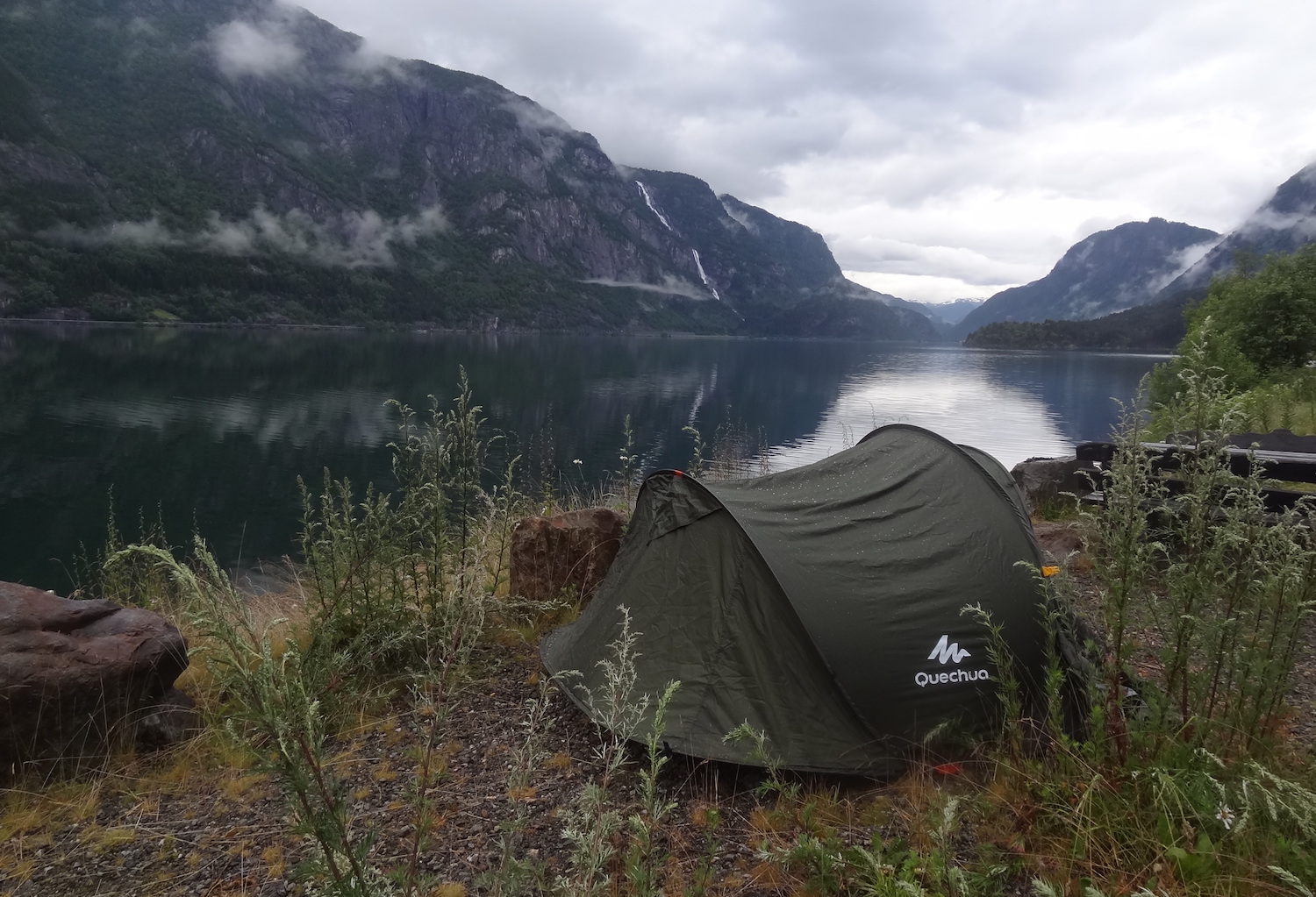 Wild kamperen Noorwegen