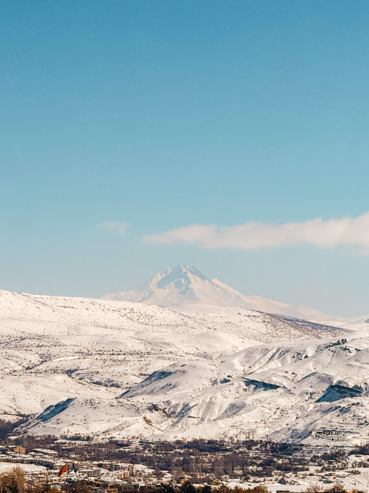 Winters goreme turkije
