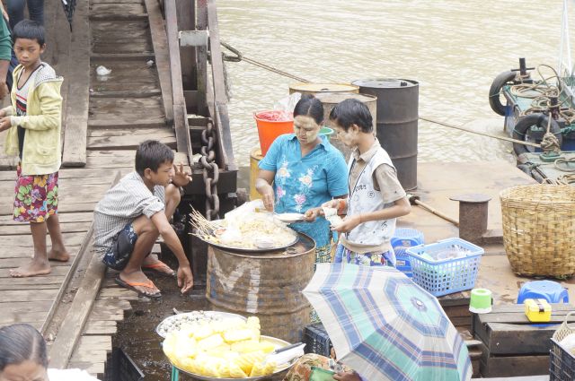 Yangon markt