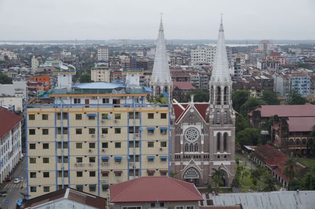 Yangon uitzicht