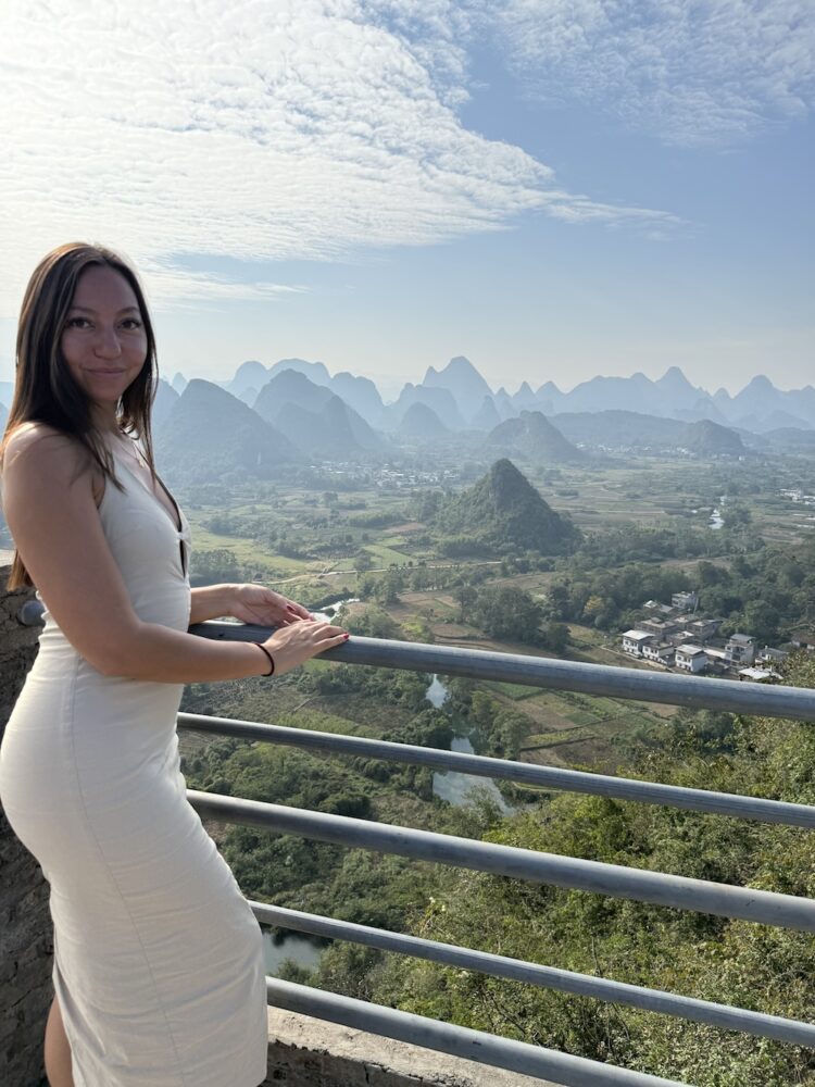 Yangshuo China uitzicht