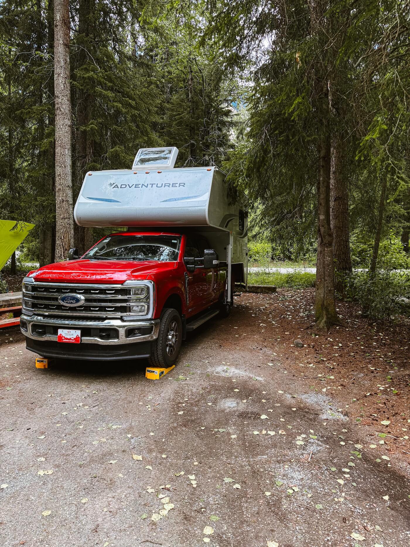 Yoho National Park met de camper