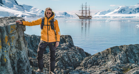 Zeilen naar Antarctica