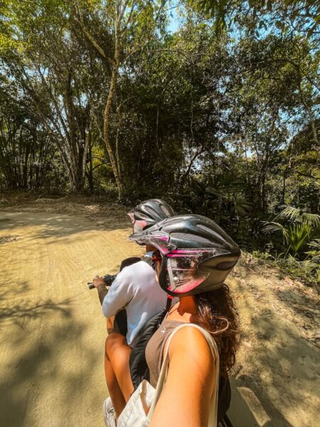 Zelf scooter huren in Minca Colombia