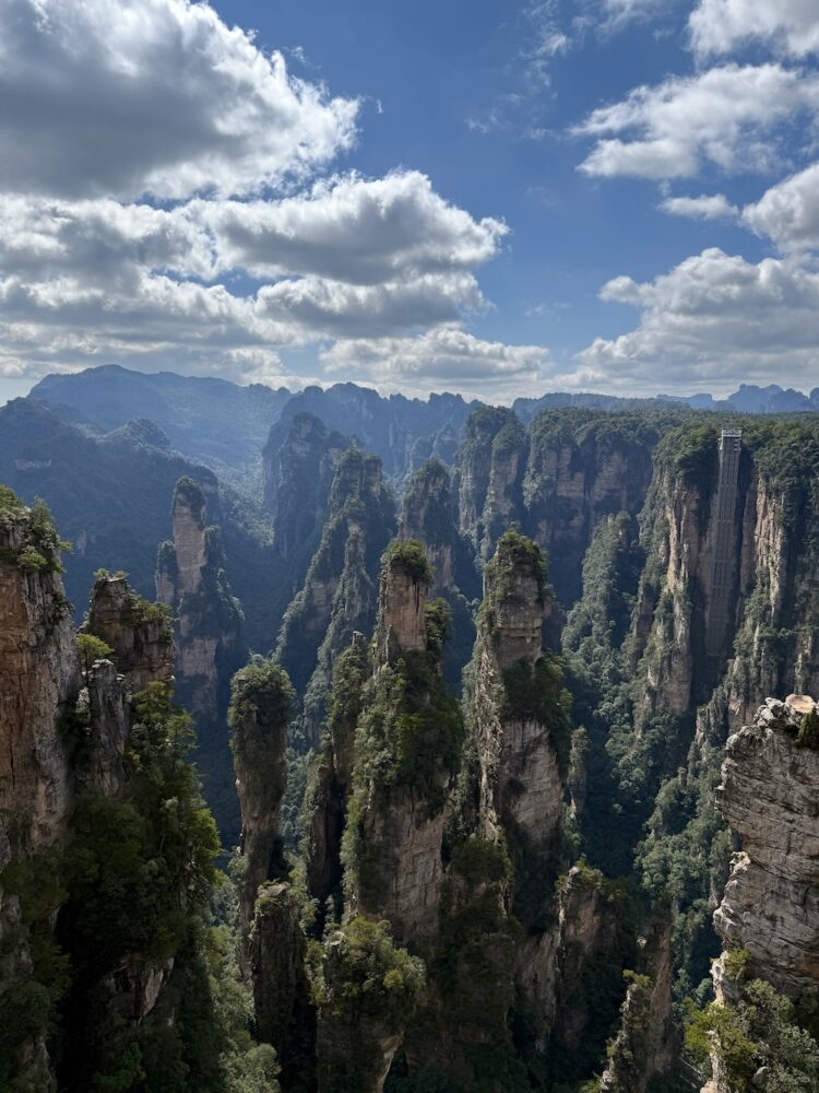 Zhangjiajie bergen in China
