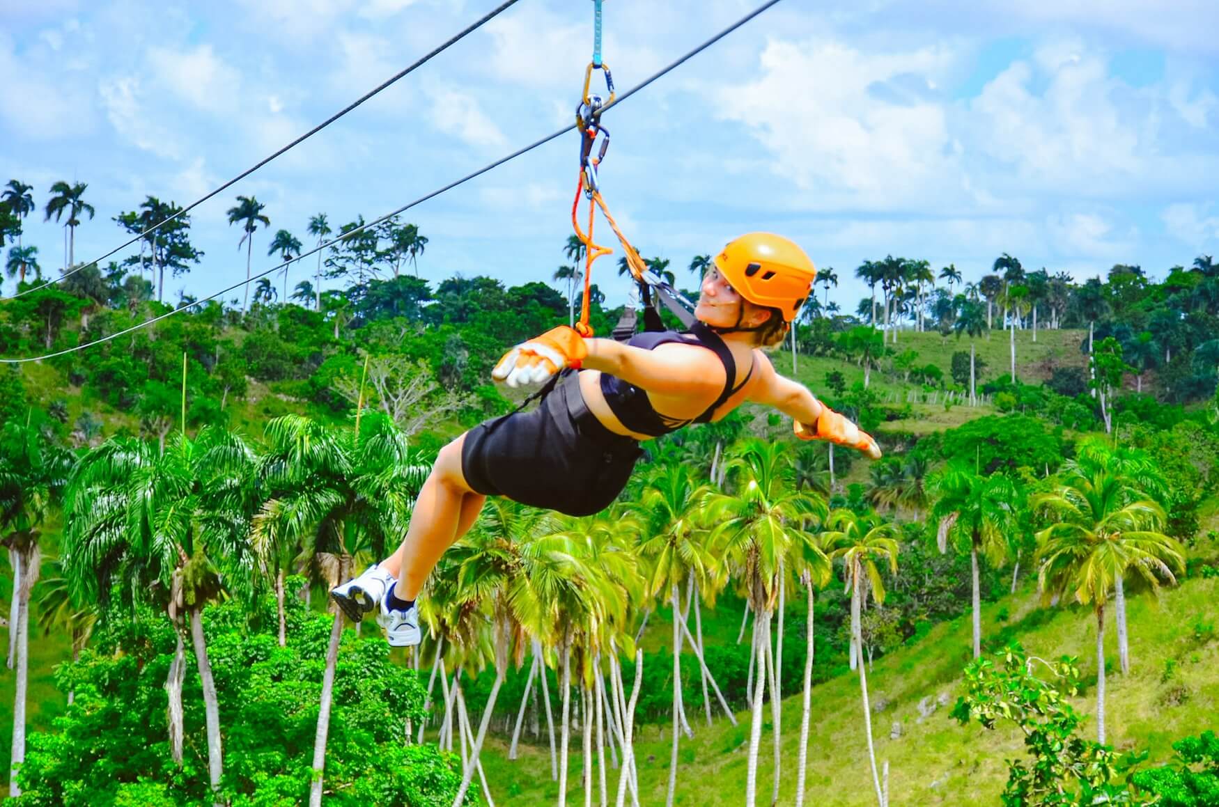 wat te doen in punta cana Ziplinen