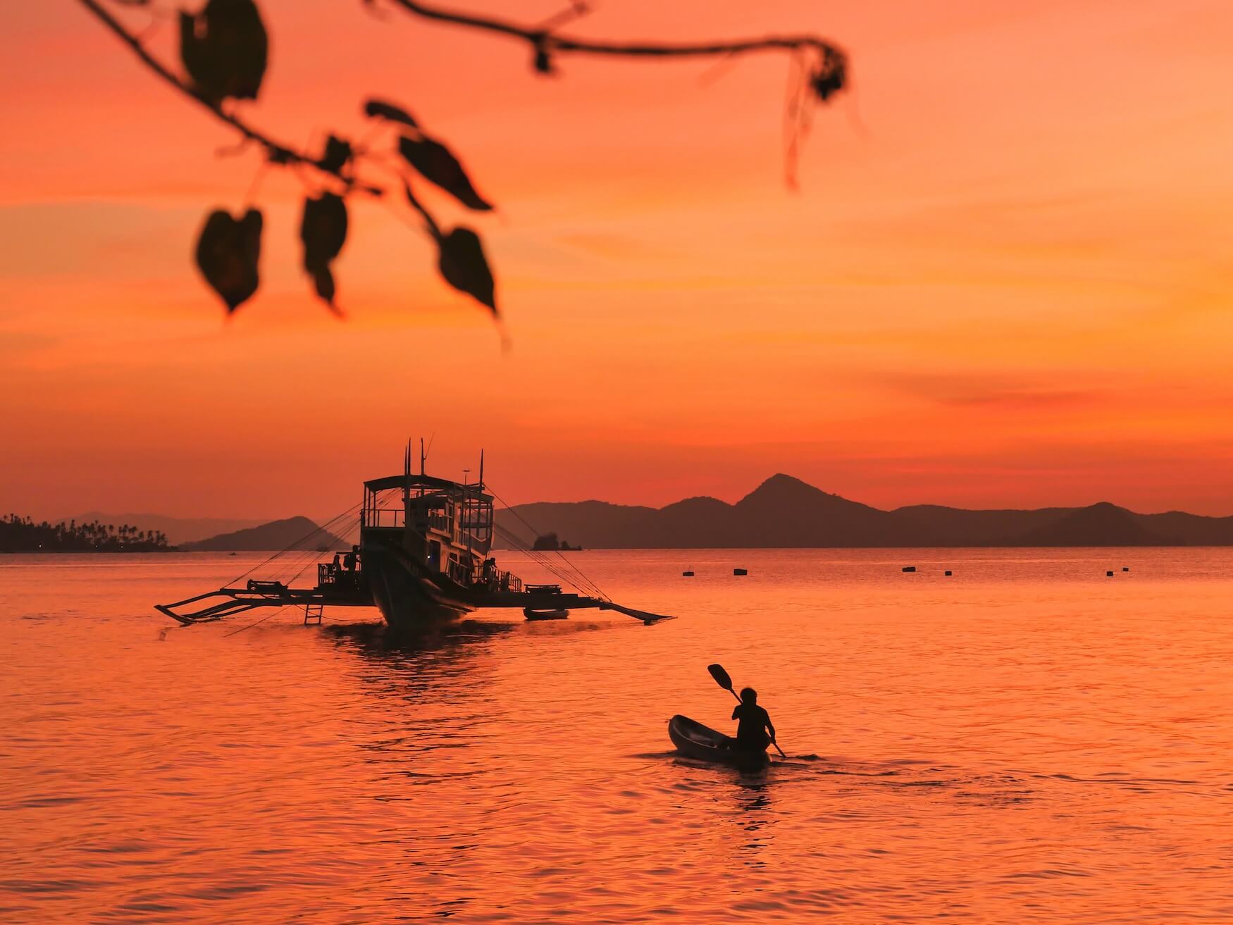 Zonsondergang Buhay Isla Eco Tours