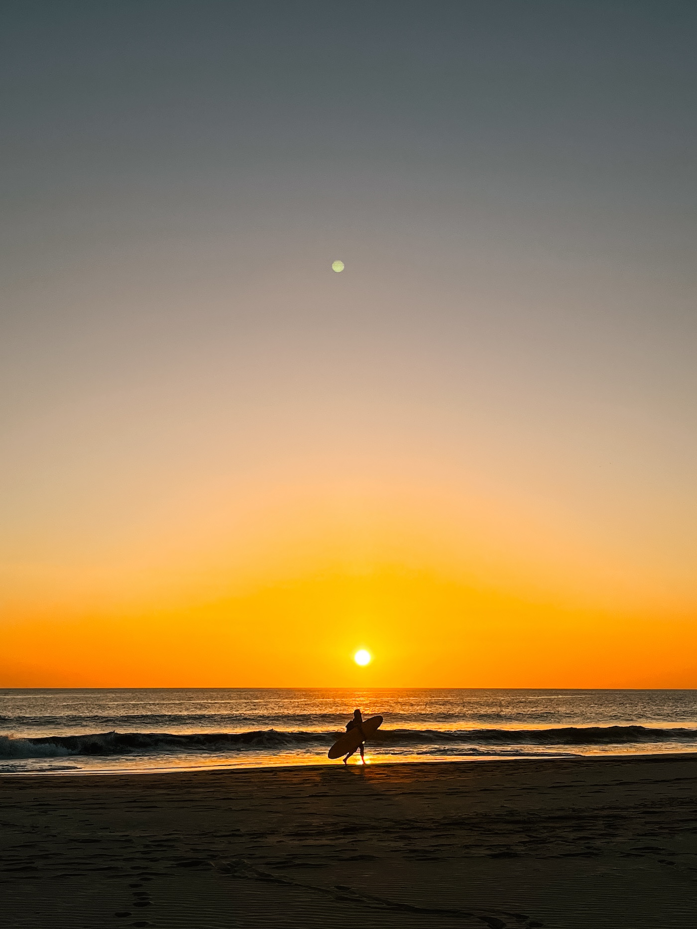 Zonsondergang, Popoyo
