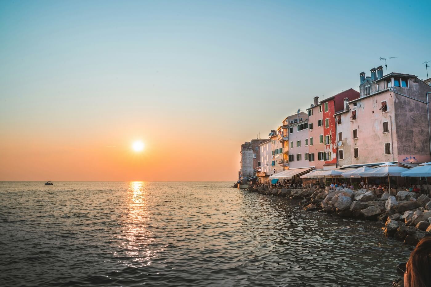 Zonsondergang Rovinj