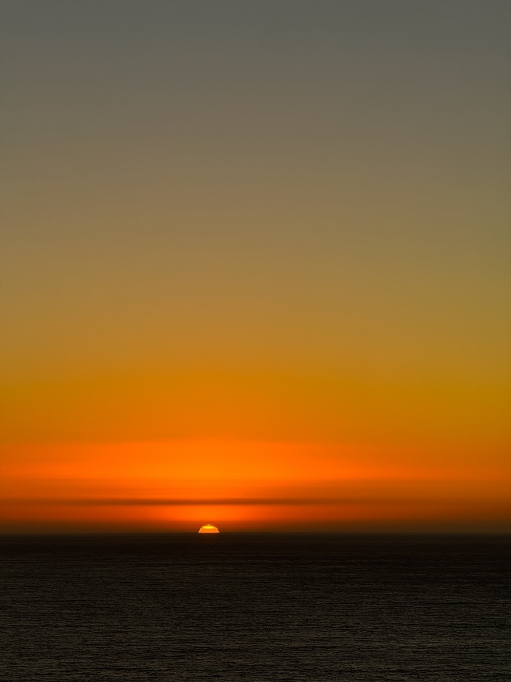 Zonsondergang concon duinen