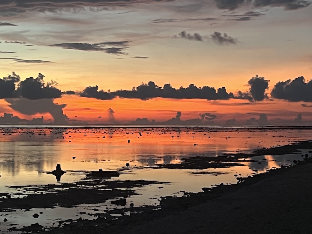 Zonsondergang op Gili