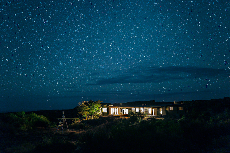 Zuid-Afrika cederberg sterren 's nachts