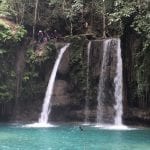 Zwemmen watervallen filipijnen