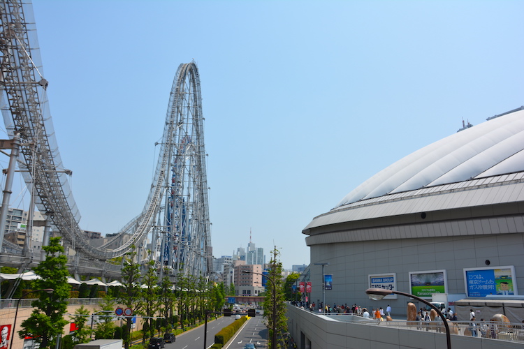 achtbaan tokyo dome