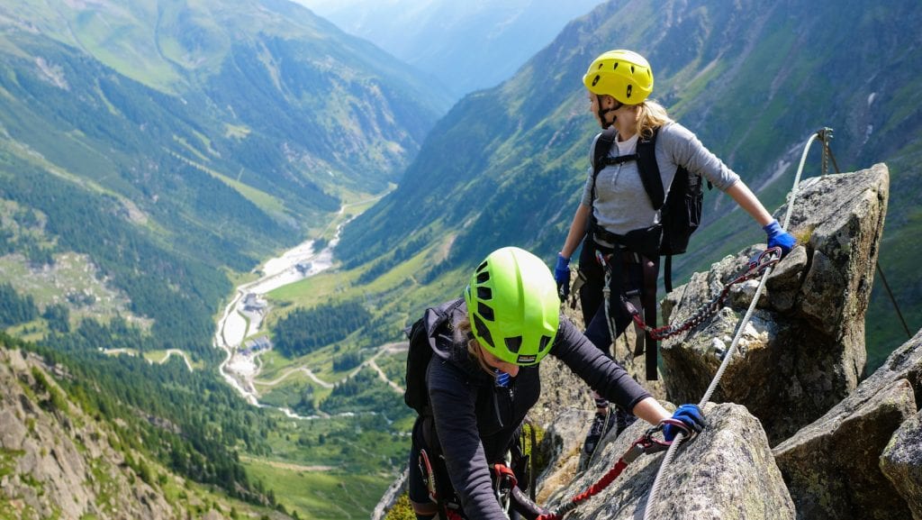 activiteiten in stubaital zomer Kletterstigen