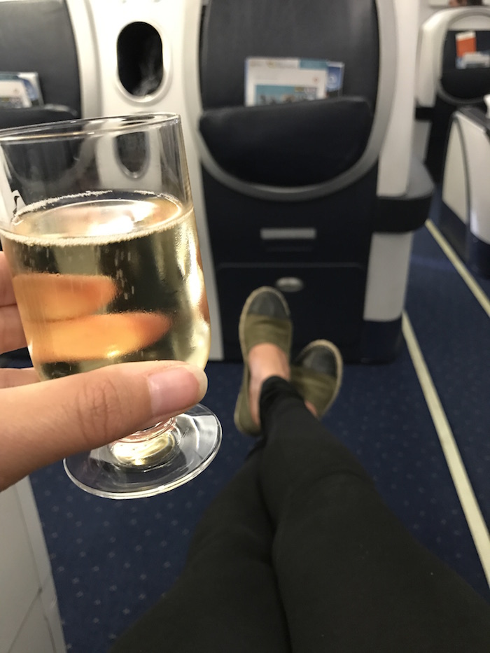air seychelles business class champagne