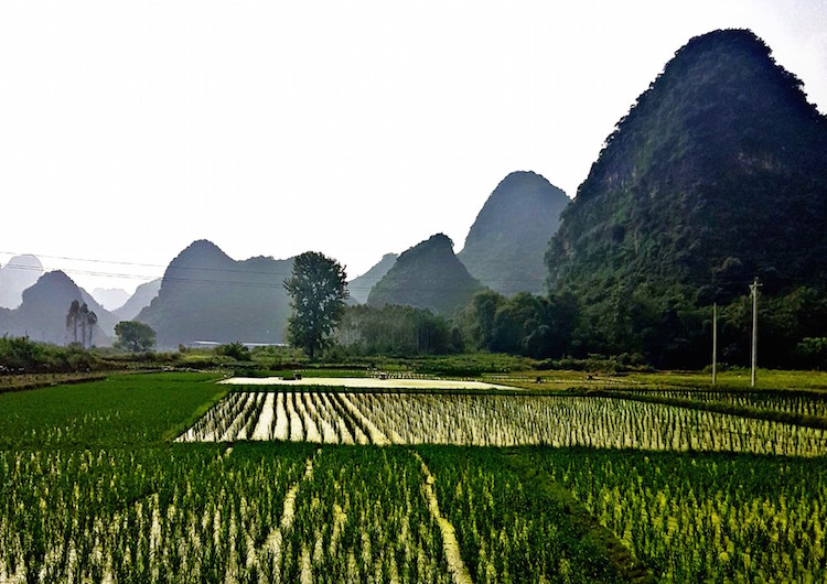 alleen backpacken china 4 weken route