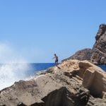 atlantis Ibiza geheim strand rotsen