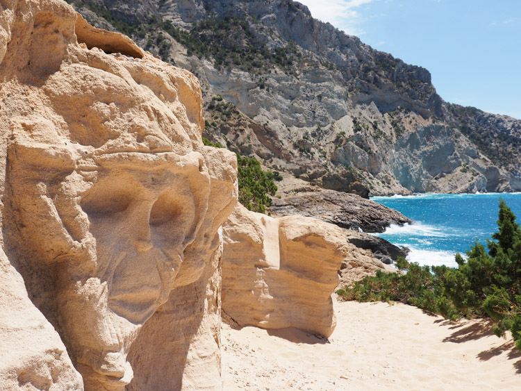 atlantis gezicht rotsen Ibiza geheim