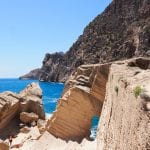 atlantis rotsen Ibiza geheim strandje