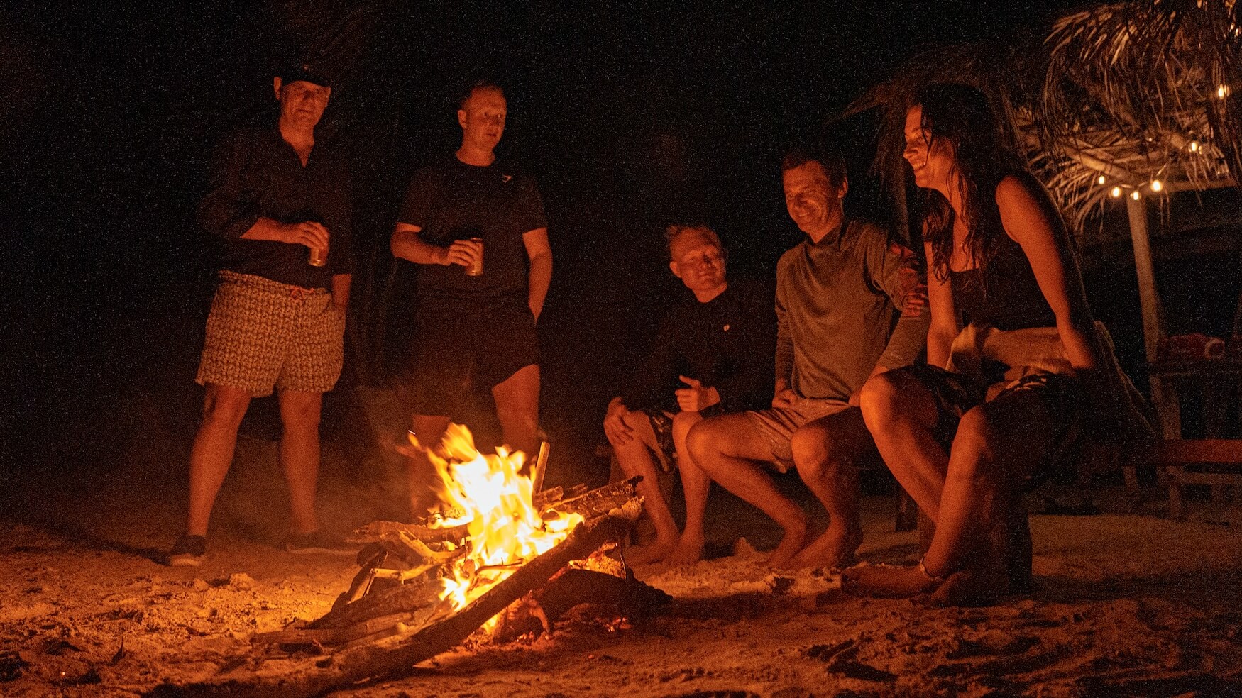 avondje bij het vuur, San Blas tour