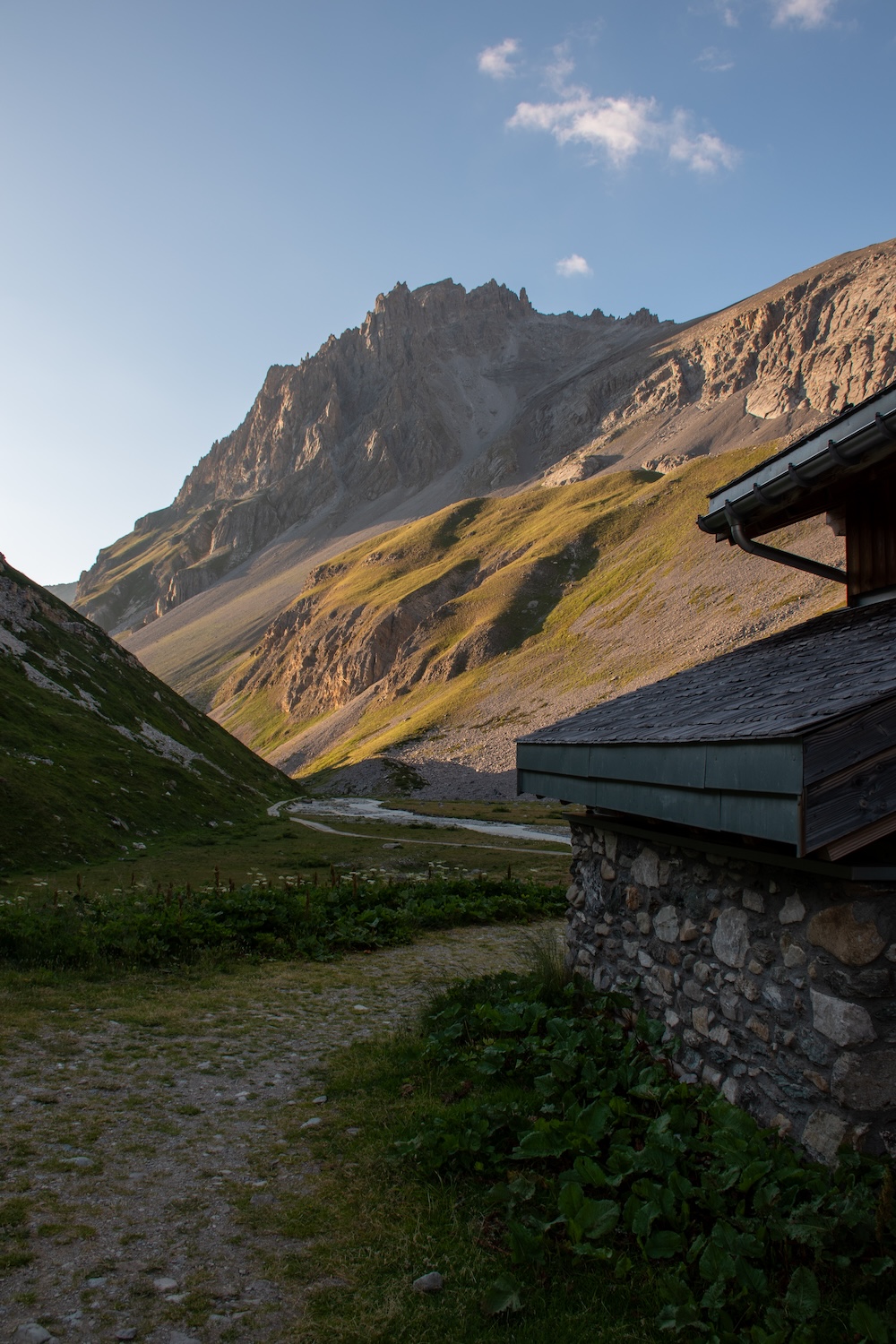 avondlicht Franse Alpen