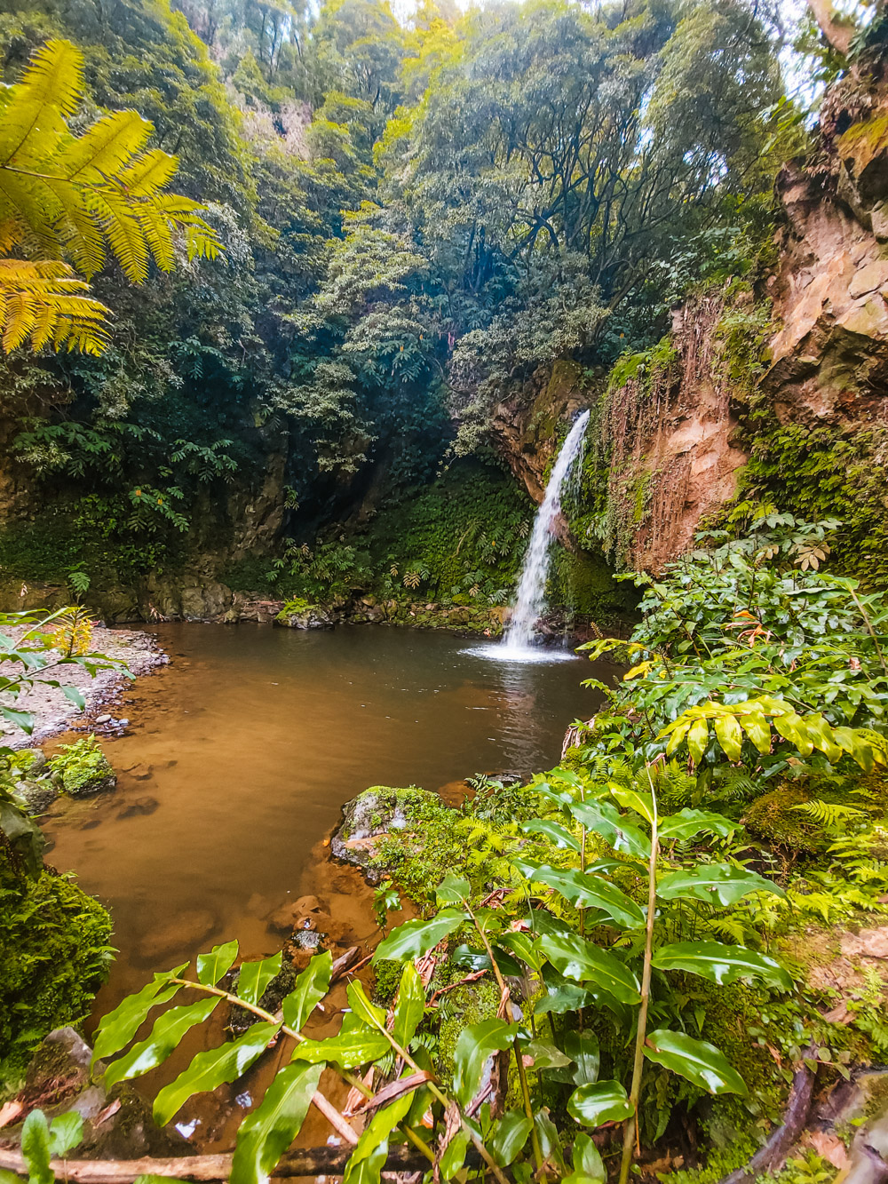 azoren watervallen sao miguel
