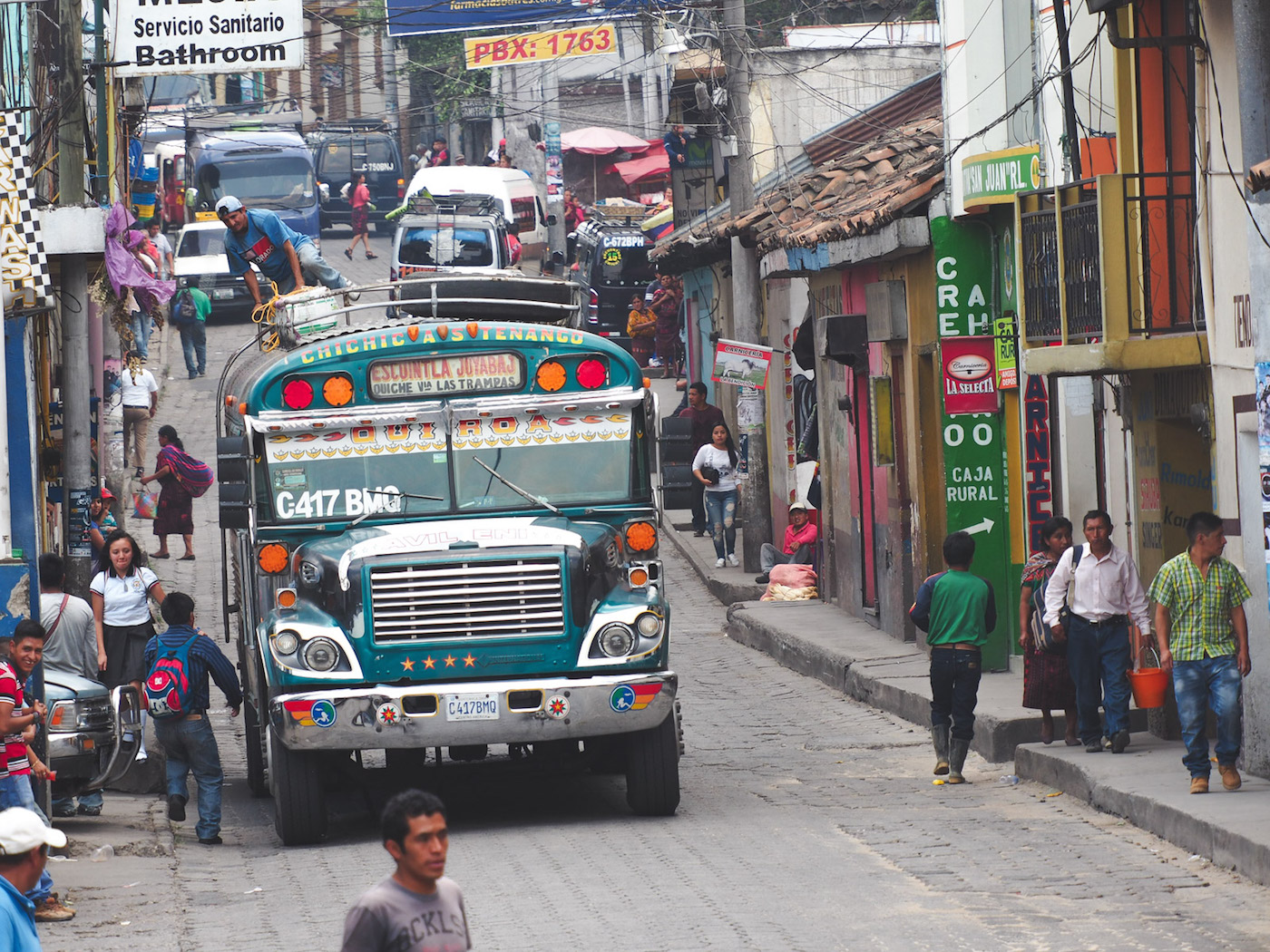 backpacken midden amerika guatemala Chichicastenango