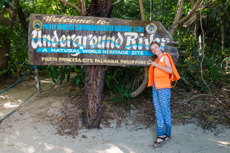 backpacken in filipijnen palawan underground river
