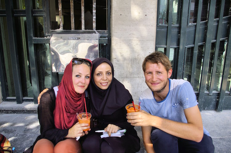 backpacken iran bevolking