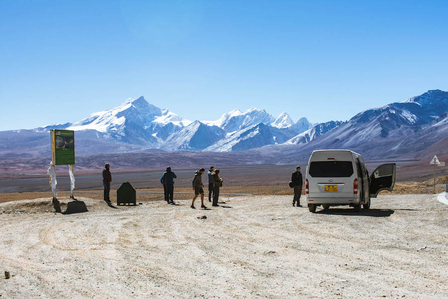 backpacken tibet landschap tim