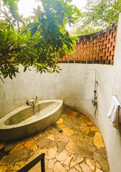 badkamer resort Sri Lanka