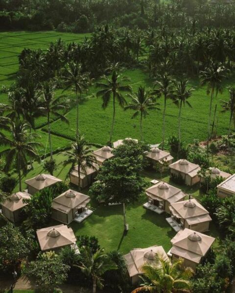 bali beach glamping