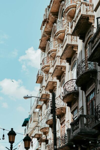 balkonnen in Santo Domingo