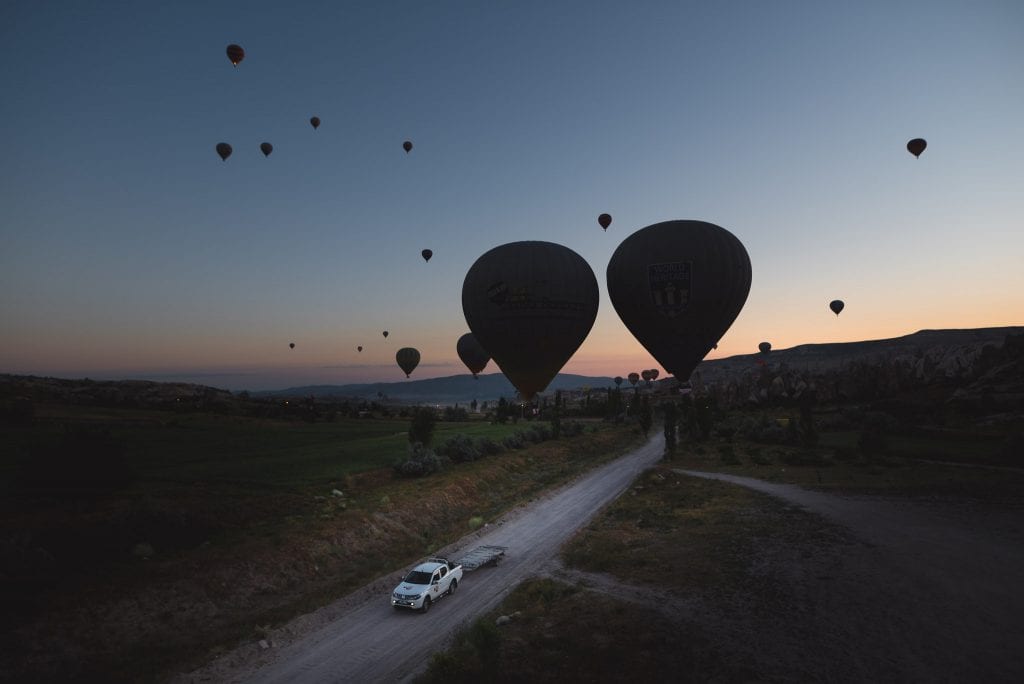 ballonvaart cappadocie turkije