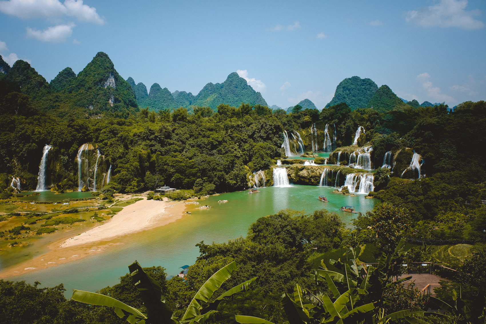 ban gioc watervallen mooiste plekken vietnam