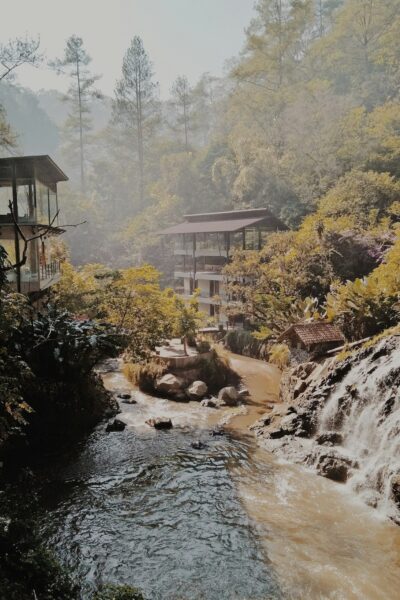 bandung waterval Maribaya